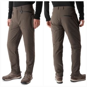 Rohan Men's Bracken Brown Stretch Bags Walking Trousers size 38 Short